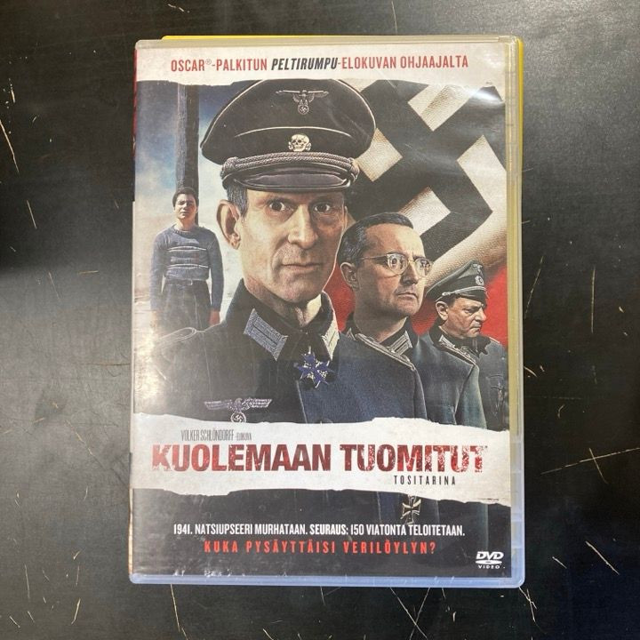 Kuolemaan tuomitut DVD (VG/M-) -sota/draama-